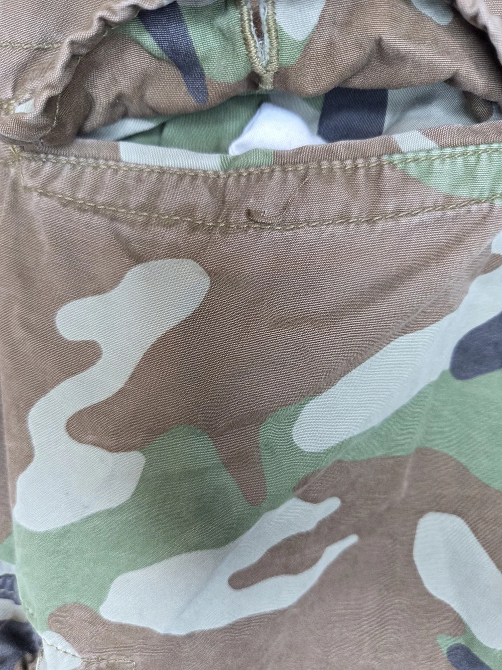 Polo By Ralph Lauren Men's Camouflage Cargo Shorts — Green/Brown/Black - Picture 14 of 15